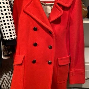 Vibrant J Crew Coat